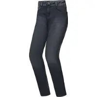 Ixon Dany Washed Schwarz Damen Motorrad Jeans Größe 31