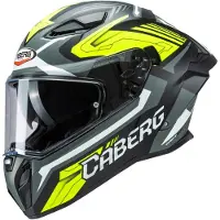 Caberg Drift Evo II Jamara Helm, schwarz matt/grau/neon-gelb, XL (61/62)