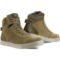 SHIMA SX-2 Evo Perforierte Braun Motorrad Schuhe Größe 43