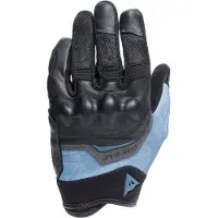 Dainese Ermex Damen Schwarz Blau Mirage Handschuhe Größe L