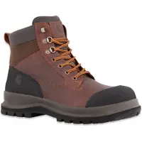 Carhartt Detroit 6 Work Taupe Dunkelbraune Schuhe T.48