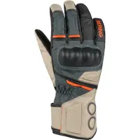 Bering Damen Handschuhe Siberia Beige Grau Orange Größe T5