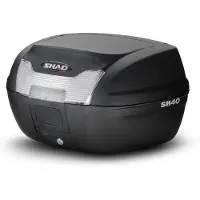 Shad Topcase Sh40 40 Liter SCHWARZ, 40 LITER schwarz