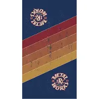 Rokker Metal Works Blau Rot Multifunktionstuch