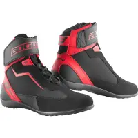 Bogotto Mix District Motorrad Schuhe Schwarz Rot Größe 37