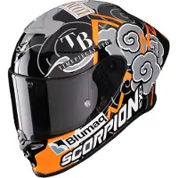 Scorpion EXO-R1 Evo Air Racing # 1 Replica Aron FIM Helm, S (55/56)