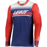 Leatt Moto 5.5 Ultraweld Classic Motocross Jersey Farbe: Indigo, Grösse: L