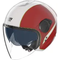 Nolan N20-2 VISOR TRICOLORE Jethelm M unisex Futter weiß, M