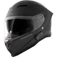 Bogotto H153 BT Matt Schwarz Bluetooth Helm Größe XL