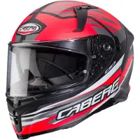 Caberg Avalon X Kira Matt Schwarz Rot Integralhelm Größe XL