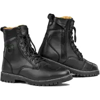 SHIMA Thomson Damen Motorrad Schuhe, schwarz, 36