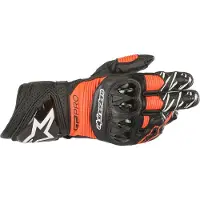 Alpinestars GP Pro R3 Schwarz Rot Fluo Handschuhe Größe XL