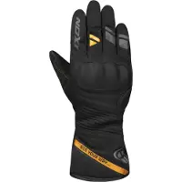 Ixon Pro Midgard L Schwarz Gold Wasserdichte Damen Handschuhe Größe XS