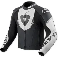 REV'IT! Argon 3 perforierte Motorrad Lederjacke