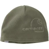 Carhartt Mütze Fleece Debossed Hat Herren Dusty Olive