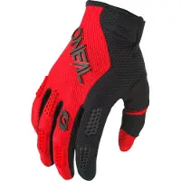 O'Neal Element Racewear Schwarz Rot Motocross Handschuhe Größe L