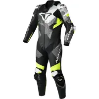 Macna Ignite perforierte 1-Teiler Motorrad Lederkombi