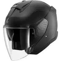 Shark Skwal Jet Blank Jethelm unisex Futter schwarz matt, XL