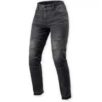 REV'IT! REV’IT! Moto 2 Damen SF Dark Schwarz Stone Motorrad Jeans Größe W32/L30