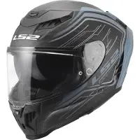 LS2 Helmets LS2 FF807 Dragon Subic Helm, blau, L (59/60)