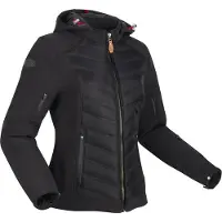 Segura Natcho 2 Damen Motorrad Textiljacke, schwarz/rot, 48