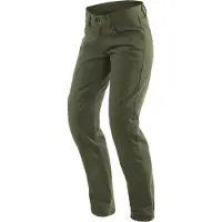 Dainese Casual Regular Lady Tex Damen Motorrad-Hose mit Pro-Shape 2.0-Protektoren Motorrad-Jeans Motorsport-Hose 202755153 Grün