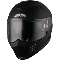 Simpson Venom Solid 06 Helm, schwarz matt, 2XL (63)