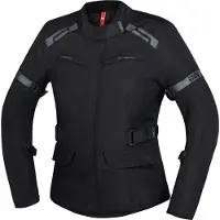 IXS Evans-ST 2.0 Wasserdichte Damen Touring Schwarz Motorrad Textiljacke Größe 2XL
