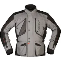 Modeka Aeris Motorrad Textiljacke, grau/schwarz, M