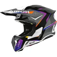 Airoh Twist 3 Hustle Crosshelm unisex Futter grau, XL