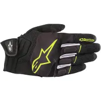 Alpinestars Atom Handschuhe Black Yellow Fluo