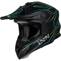 IXS IXSiXS189FG2.0MattSchwarzGelbMotocrossHelm Größe M