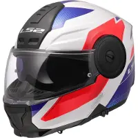 LS2 LS2FF902ScopeIIDuriaWeißBlauRot06Klapphelm Größe S