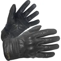 Büse Jackson Schwarz Perforierte Handschuhe Größe 9