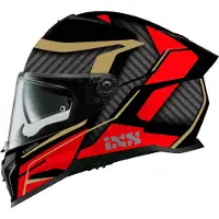 IXS iXS912 SV 2.0 Blade Matt Schwarz Rot Integralhelm Größe M