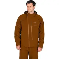 Knox Impass Motorrad Regenjacke, braun, L