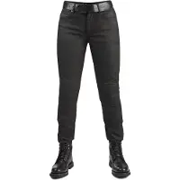 Pando Moto Lorica Black Damen Motorrad Jeans