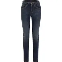 Rokker Rokkertech Mid Waist Slim Blau Hose Größe L32/W30