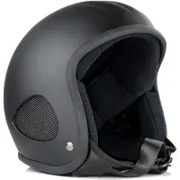 Bores SRM Slight 3 Jethelm unisex Fiberglas schwarz matt, XL