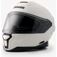 Blauer FF-01 Monocolor Helm, weiß, M (56/58)