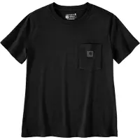 Carhartt T-Shirt Damen Irvine Relaxed Black-M