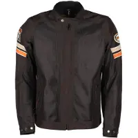 Helstons Elron Mesh Motorrad Textiljacke, dunkelbraun, M