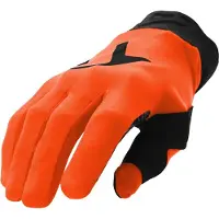 Acerbis MX Linear 2.0 Orange Schwarz Motocross Handschuhe Größe S