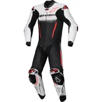 Alpinestars GP-R7 1-Teiler Lederkombi Herren Büffelleder schwarz, 52