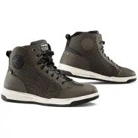 Falco Pyro 2 Militärgrüne Wasserdichte Motorradschuhe Größe 43