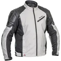 Halvarssons Solberg Light Grau Schwarz Jacke Größe 56