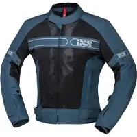 IXS Evo-Air Motorrad Textiljacke, blau/schwarz, S