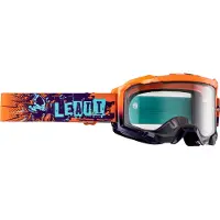 Leatt LeattVelocity4.5Graffiti2024Lila-Türkis-OrangeMotocross-Brille