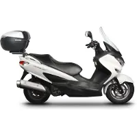 Shad Topcaseträger S0BR17ST für Suzuki UH 125 Burgman 2007-2022 Unisexschwarz520 - Motorradzubehör - Motorradgepäck