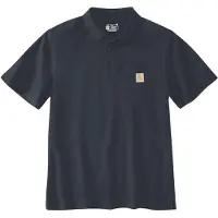 Carhartt Poloshirt Midweight S/S Pocket Herren Navy-XS